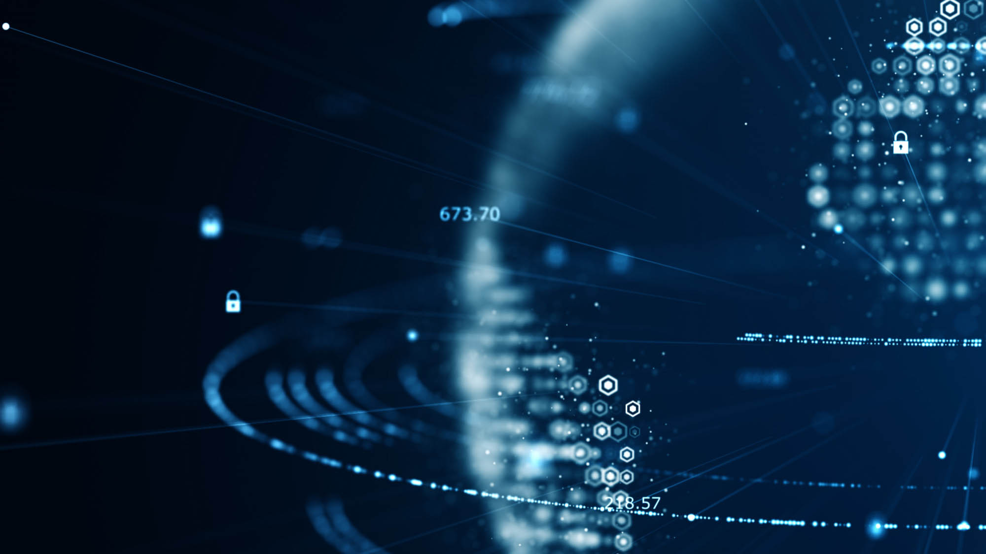 cyber security global communication concept 