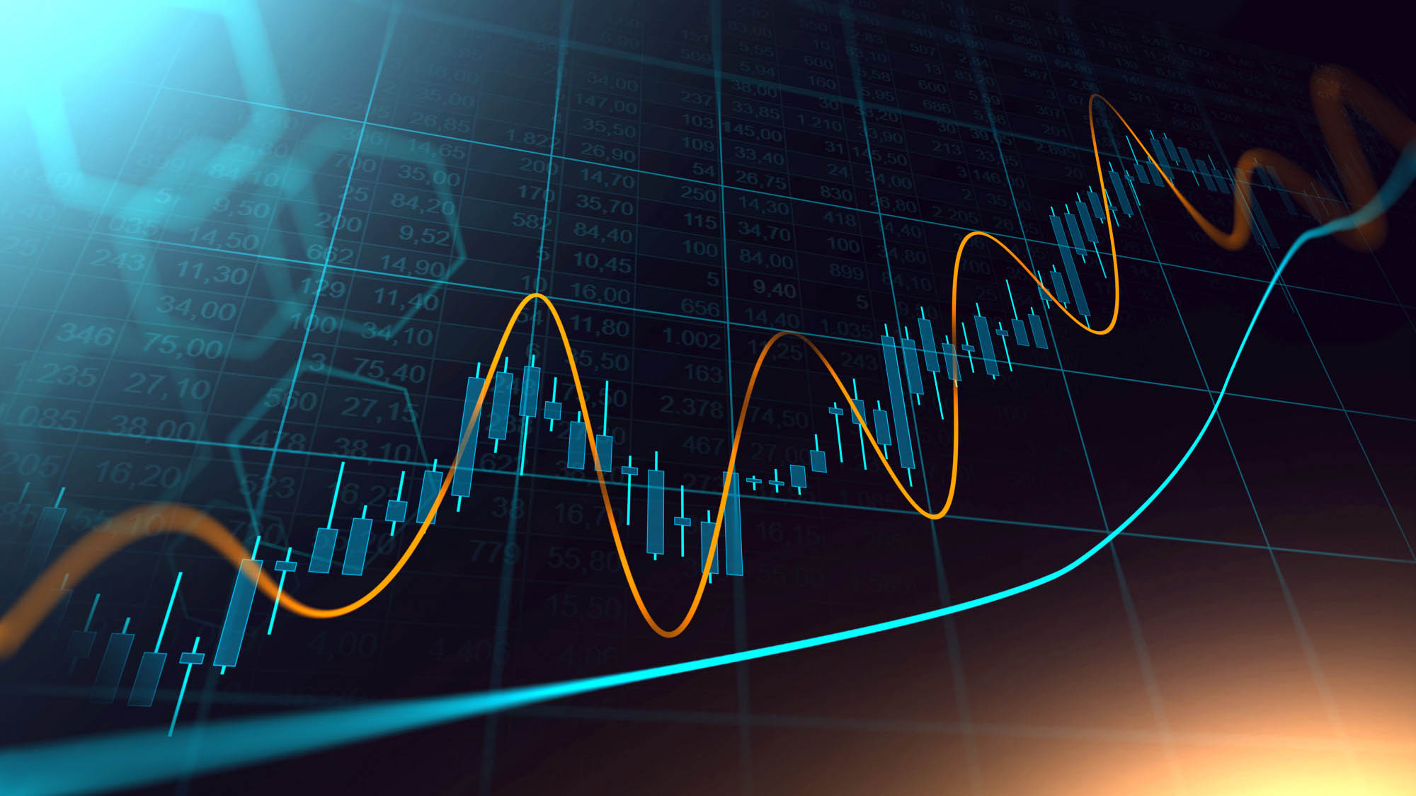 stock market forex trading graph graphic concept 